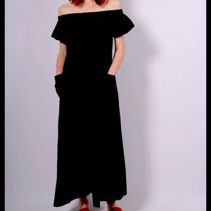 Mara Hoffman cotton jumpsuit M, off the shoulder